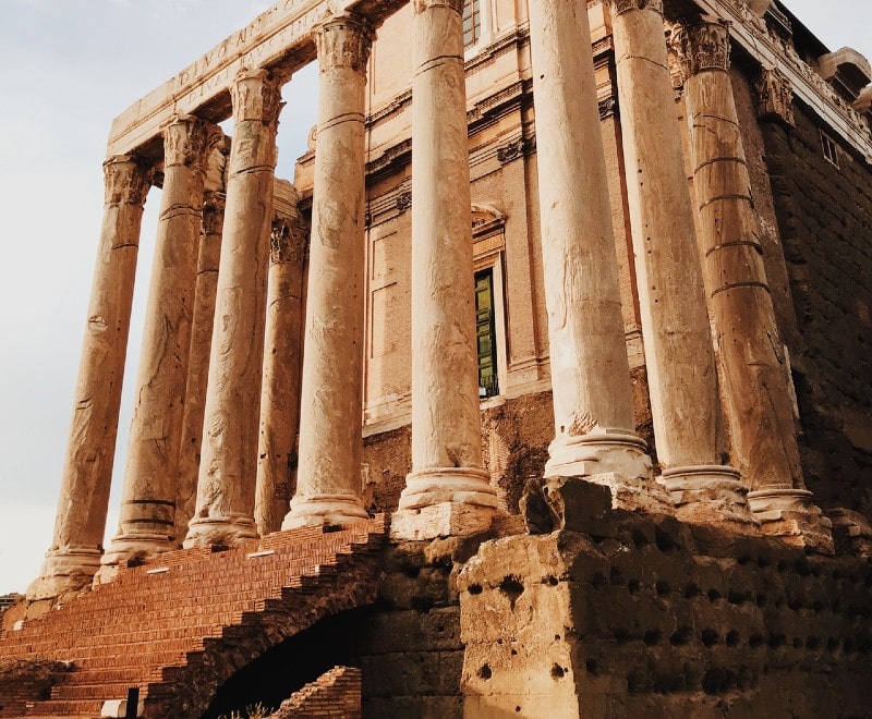 Le forum romain