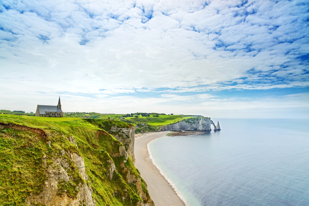 falaise normande