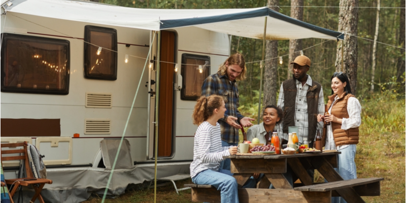 campings à Argelès-sur-Mer le front de mer