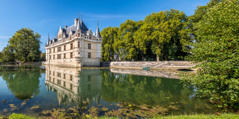 châteaux de la loire château d’Azay-le-Rideau