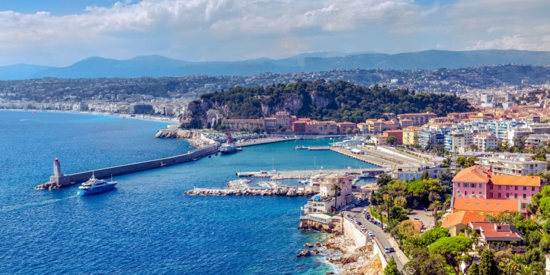vacances d'été en France Côte d'Azur