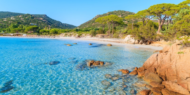 vacances d'été en France Corse