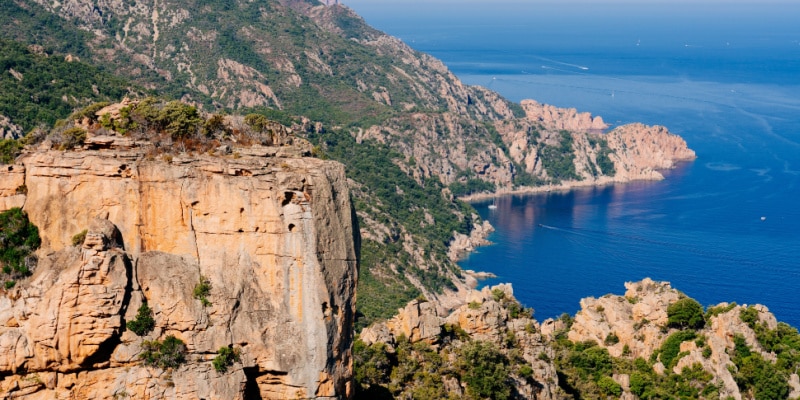 calanques de piana scandola