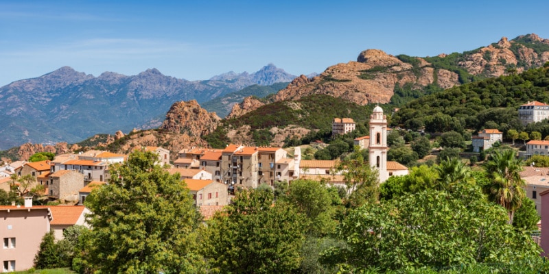 calanques de piana village de piana