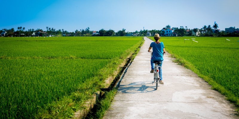 cyclotourisme asie