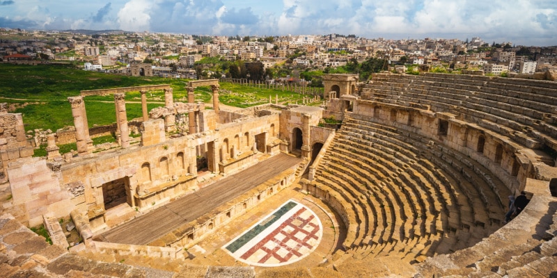 séjour en jordanie jerash