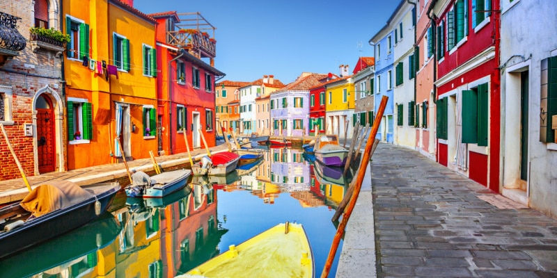 voyage à venise île de burano