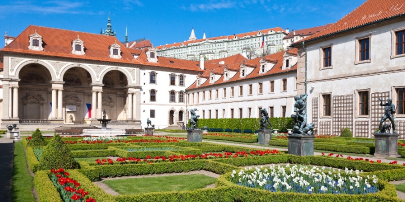 séjour à Prague jardins Wallenstein