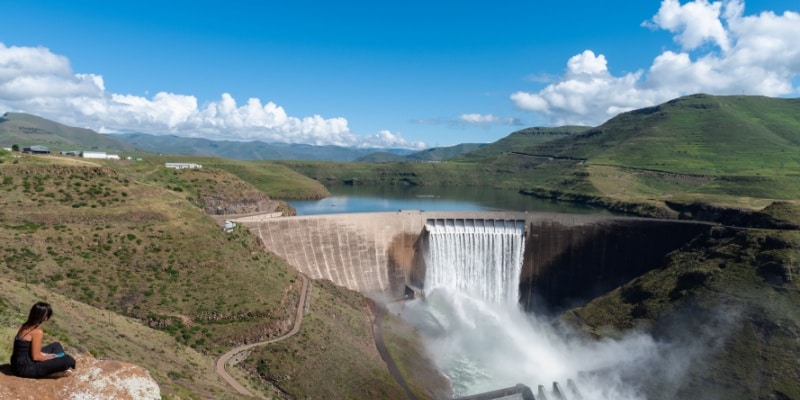 séjour au lesotho katse dam